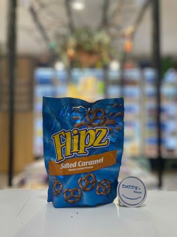 Bánh quy phủ hương vị Caramel muối Flipz - UK (90g)