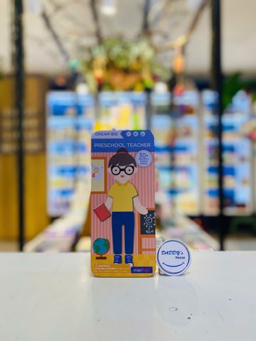Hộp xếp hình nam châm - Giáo viên MierEdu (3 tuổi)
