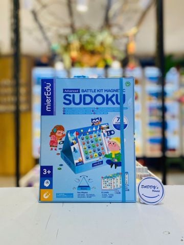 Bộ đồ chơi lắp ráp Sudoku cấp độ nâng cao MierEdu (3 tuổi)