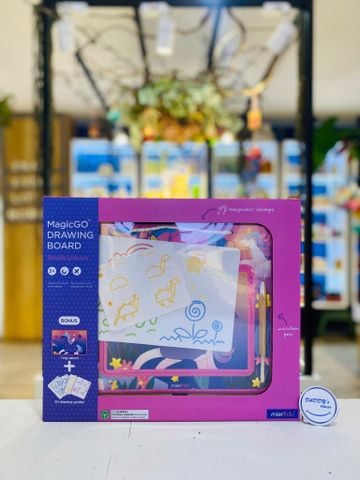 Bảng vẽ xóa nam châm hình Unicorn MierEdu (3 tuổi)