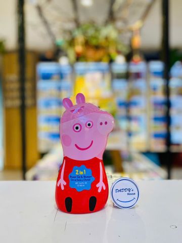 Gel tắm & dầu gội Peppa Pig 2 trong 1 Airval từ 3 tuổi (400ml)