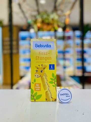 Bánh quy ngũ cốc dạng que Bebivita 8th (4g x 8c)