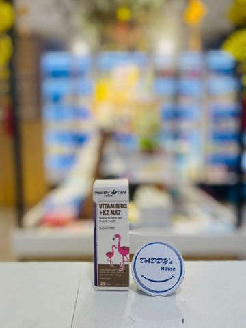 Vitamin D3 + K2 MK7 Healthy Care - NK (25ml)