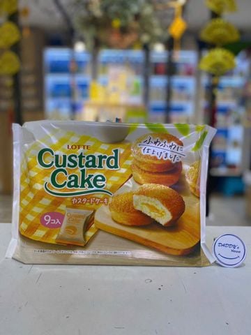 Bánh Custard Lotte Nhật (243g)