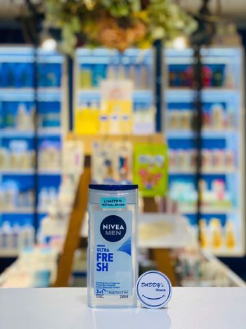 Sữa tắm gội Nivea Men Ultra Fresh (250ml)