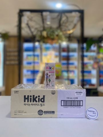 Sữa nước pha sẵn Hikid từ 1 tuổi (24 hộp x 190ml)