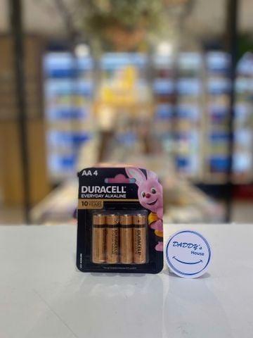 Pin Duracell Everyday AA (Vỉ 4 pin)