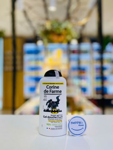 Gel tắm gội 2 in 1 Corine de Farme Batman - Apricot - NK (300ml)