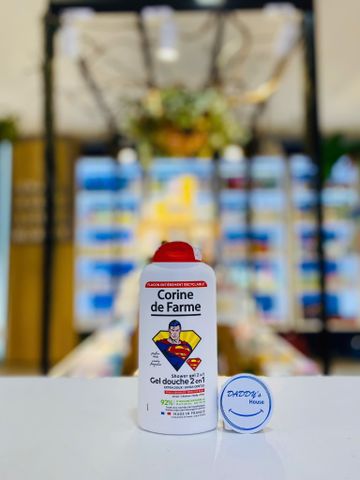 Gel tắm gội 2 in 1 Corine de Farme Superman - NK (300ml)