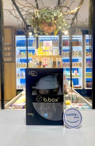 Bình nước PPSU 360 độ có van chống sặc & tay cầm B.Box - Ocean (240ml)