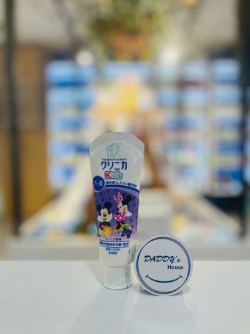 Kem đánh răng dạng gel trẻ em Lion Clinica Kids - Nho (60g)