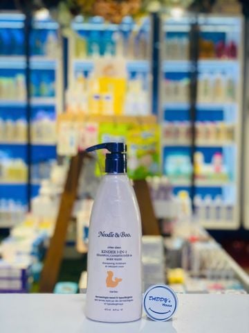 Dầu gội, xả & sữa tắm 3in1 Noodle & Boo Kinder - Creme Douce - NK (473ml)