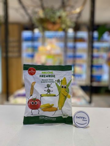 Bánh que giòn hữu cơ Freche Freunde vị rau củ 1 tuổi (30g)