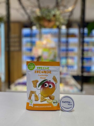Trái cây hữu cơ sấy vị xoài Freche Freunde 3 tuổi (14g)
