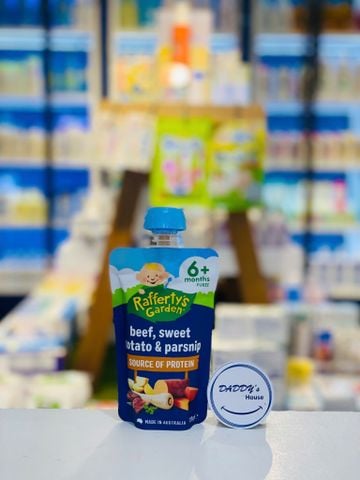 Thịt bò, khoai tây và củ cải nghiền Rafferty's Garden 6th (120g)