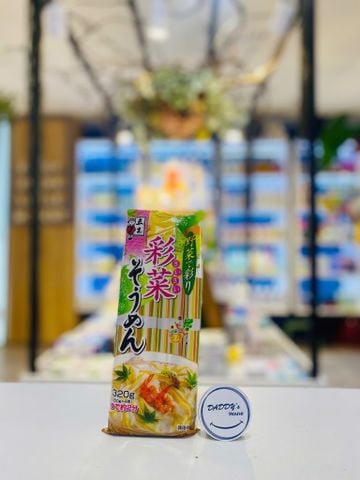 Mì somen Itsuki ngũ sắc vị rau củ 9th - NK (320g)