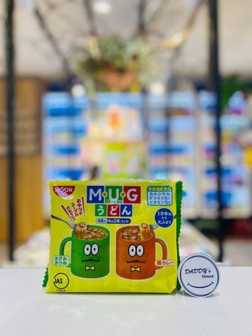 Mì Mug Nissin xanh (vị cà ri thịt heo) - NK