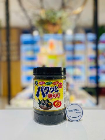 Rong biển sấy khô ăn liền Pakutto Nori (Hộp 60 miếng)