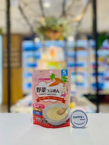 Mì somen cắt vụn Kid&Mama vị cà rốt 5 tháng - NK (80g)