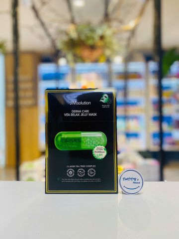 Mặt nạ làm dịu da chiết xuất cây trà Teatree JMsolution (10m)