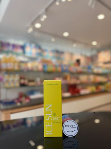 Kem chống nắng Nature Republic Ice Sun California Aloe Ice Puff Sun SPF50+ PA (100ml)