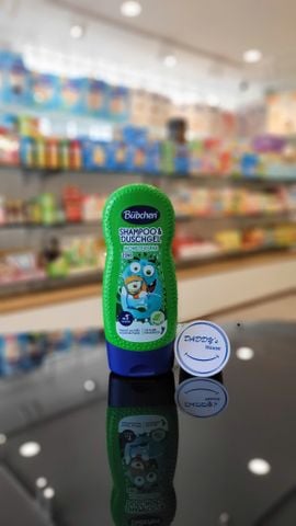 Sữa tắm gội thuần chay 2in1 hương gỗ Bubchen MonsterspaB (230ml) - NK