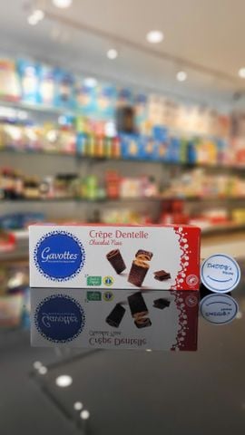 Bánh Crepe Dentelle Chocolat Noir Gavottes (90g)