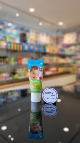 Kem đánh răng có Fluoride Brush - Baby 0-2 tuổi (50ml)