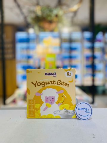 Sữa chua khô Babba's baby vị chuối bé 6 tháng (16g)