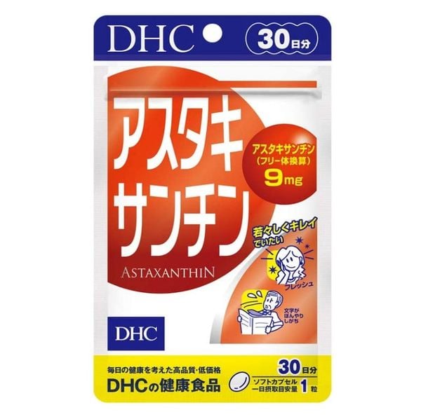  DHC Astaxanthin Chống Lão Hóa 30 Ngày/30v 