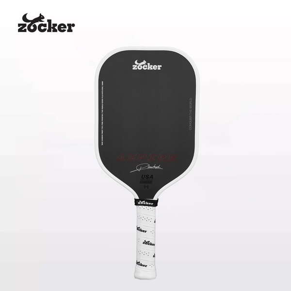 Vợt Pickleball Zocker Aspire x Phúc Huỳnh White Edition