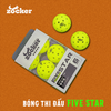 Combo 6 Trái banh thi đấu Pickleball Zocker Five Star