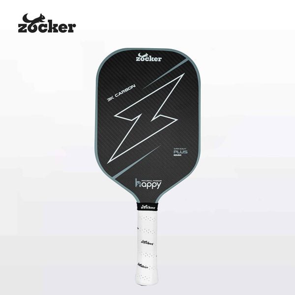 Vợt Pickleball Zocker Happy HP2 Plus Gen 2 Xám