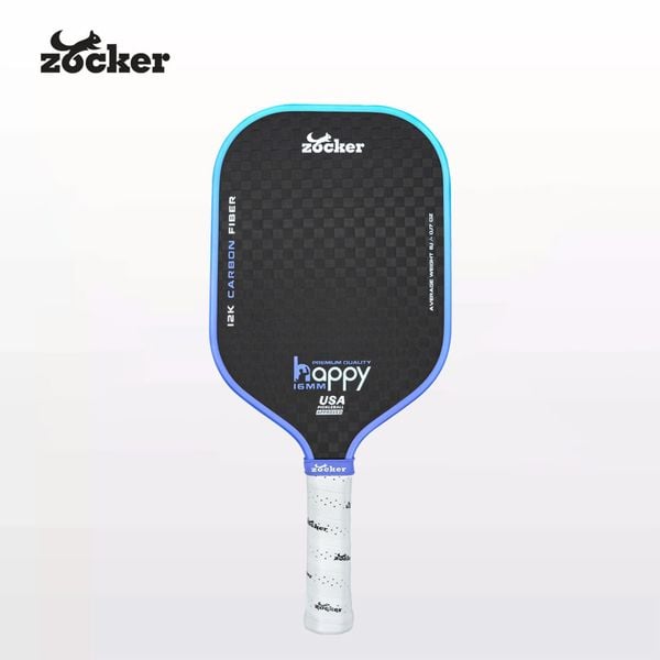 Vợt Pickleball Zocker Happy HP3 Premium Purple Gradient