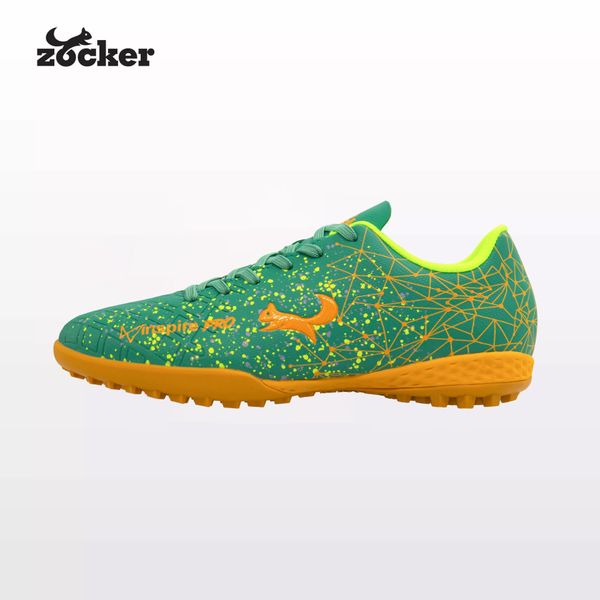 Giày đá banh cỏ nhân tạo Zocker Inspire Pro Green/Orange