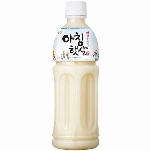 BW.J- Nước sữa gạo Hàn Quốc 500ml - Rice Water Morning Rice Woongjin 500ml ( bottle )