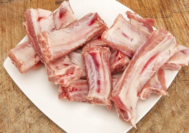 ME.P- Sườn non heo tươi 1kg - Fresh Pork Riblets CP