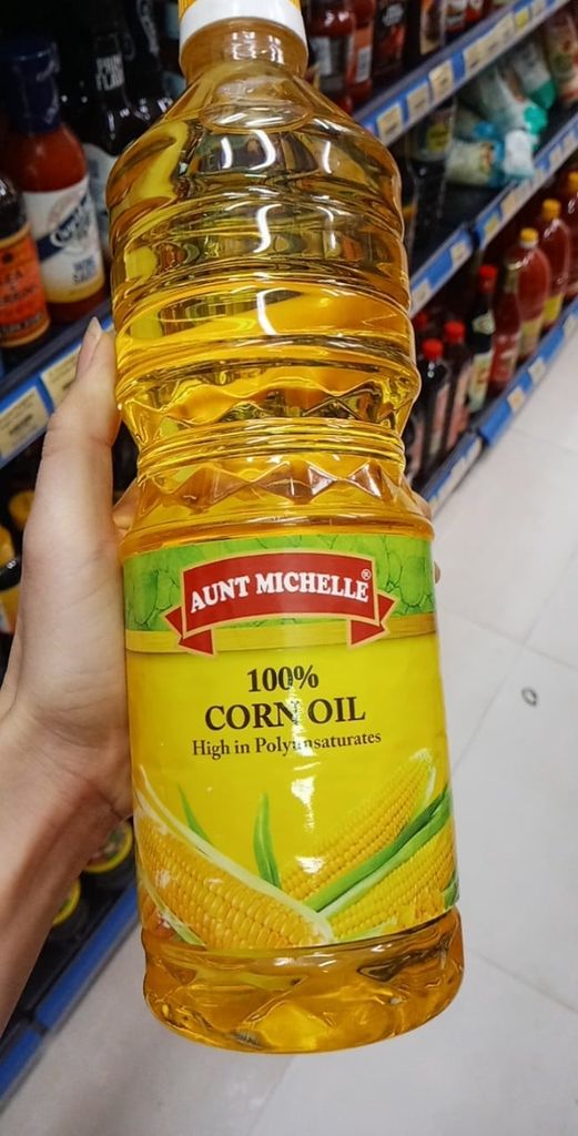 O- Dầu bắp Aunt Michelle 1L - Corn Oil ( bottle )