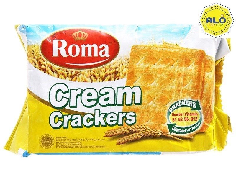 SN.PC- Cream Crackers Malkist Roma 107g