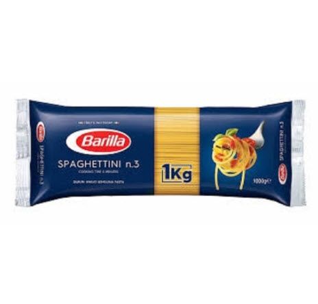 GR.P-Mì Ý. Barilla Pasta Spaghetti 1Kg