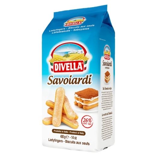 SN.PC- Biscuit Savoiardi Ladyfingers Divella 400g