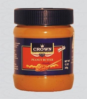 JA- Bơ đậu phộng Crown 340g - Peanut Butter Chunky Crown 340g ( Jar )