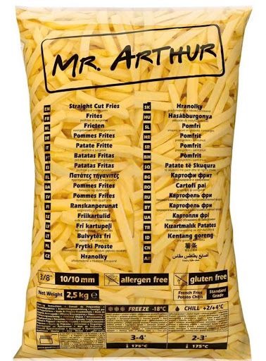 VEF- French Fries 10/10 Mr. Arthur 2,5Kg ( pack )