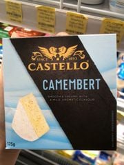 DA.C-Phô mai. Danish Camembert Castello Cheese 125g