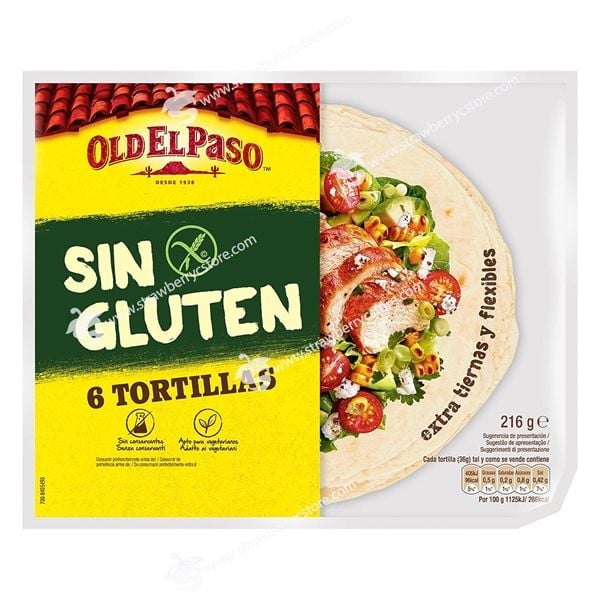 MW- Gluten Free Tortillas Old El Paso 216g
