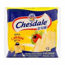 DA.C- Chesdale Hi Calcium Cheddar Cheese 250g ( pack )