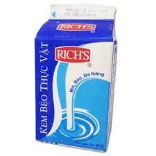 DA.W- kem béo thực vật rich - Non - Dairy Creamer Rich's 454g - kem lùn rich ( box )