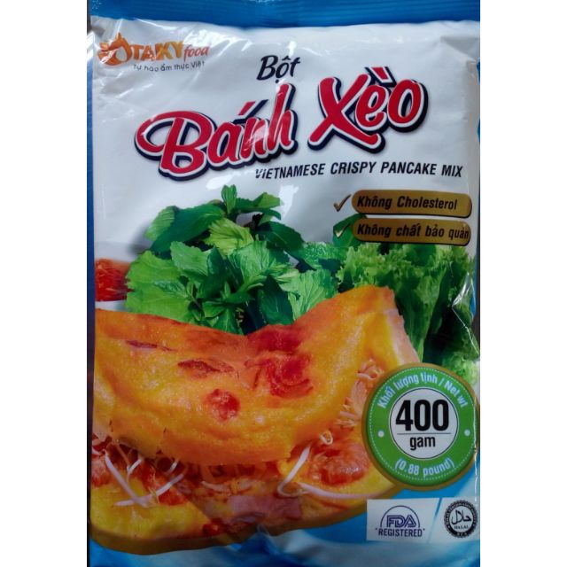 FL- Bột bánh xèo Tài Ký 400g - Vietnamese Crispy Pancake Mix (Pack)