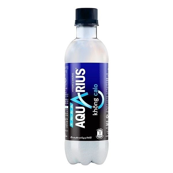 BW.S Electrolytes & Vitamin Soft Drink Zero Aquarius 390ml T2