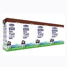 DA.M.N- Sữa tiệt trùng hương socola 110ml - Chocolate UHT Fresh Milk Vinamilk 110ml ( box )
